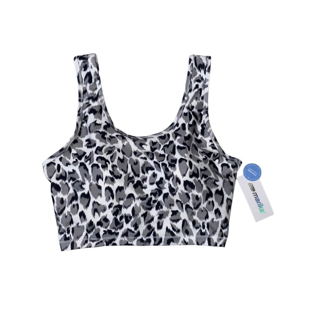 New Marika Leopard Sports Bra XL